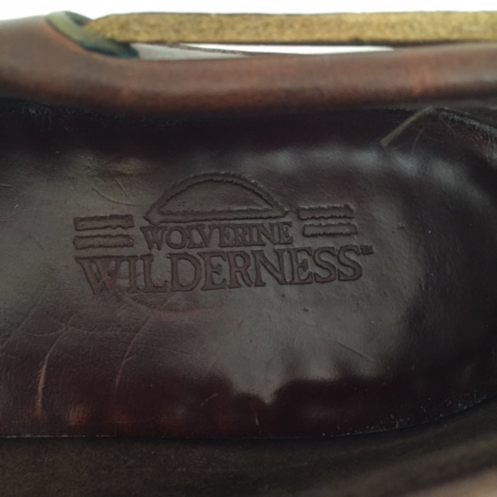 Vintage Wolverine Wilderness Heavy Duty Leather Loafers - Picture 6 of 7